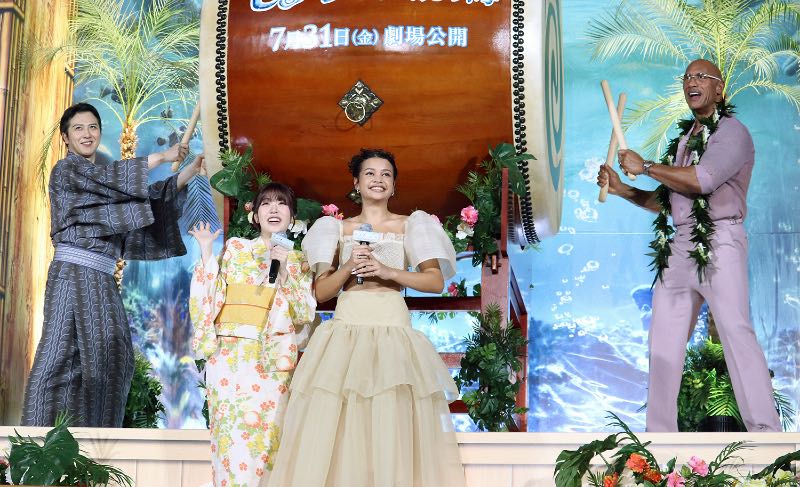 実写版『モアナと伝説の海』ジャパンプレミア