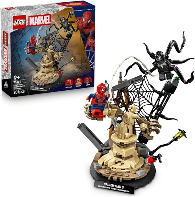 レゴ(LEGO) マーベル スパイダーマンとサンドマンの最終決戦