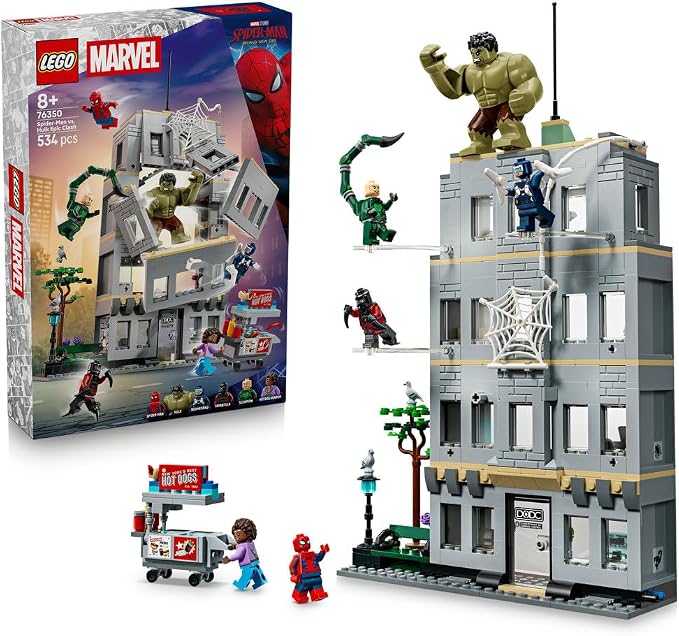 レゴ(LEGO) マーベル スパイダーマンとハルクの大決戦