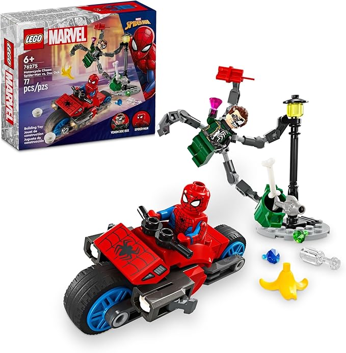 レゴ(LEGO) マーベルバイクチェイス:スパイダーマン対ドックオック
