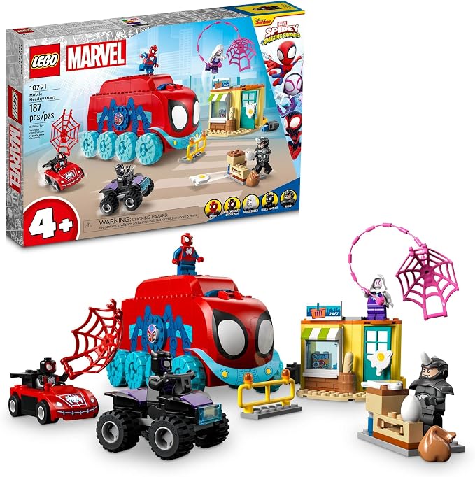 レゴ(LEGO) マーベル スパイダーマン チーム スパイダーマン モバイル本部