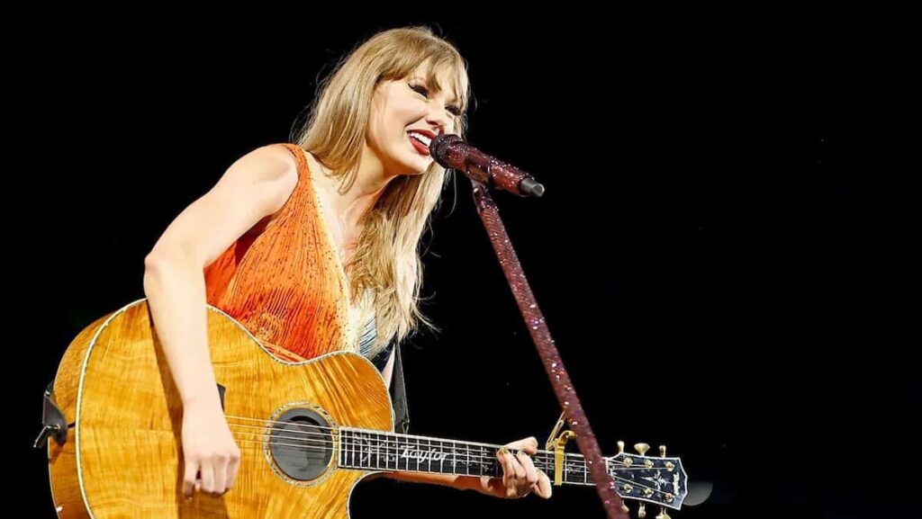 テイラー・スウィフト、「THE ERAS TOUR」にて=2024年12月