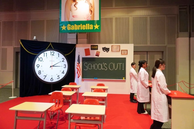 教室をイメージしていて写真映えも抜群 写真:The Hollywood Reporter Japan