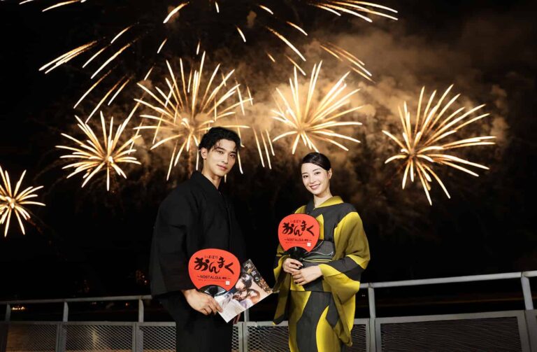 横浜流星＆広瀬すず、映画『汝、星のごとく』ロケ地・今治に凱旋！浴衣姿でサプライズ登場＆コラボ花火に感激