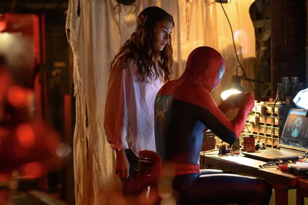 ゼンデイヤとトム・ホランド、『スパイダーマン:ブランド・ニュー・デイ』より