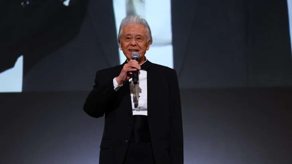 安藤裕康氏、第38回東京国際映画祭にて 写真:東京国際映画祭