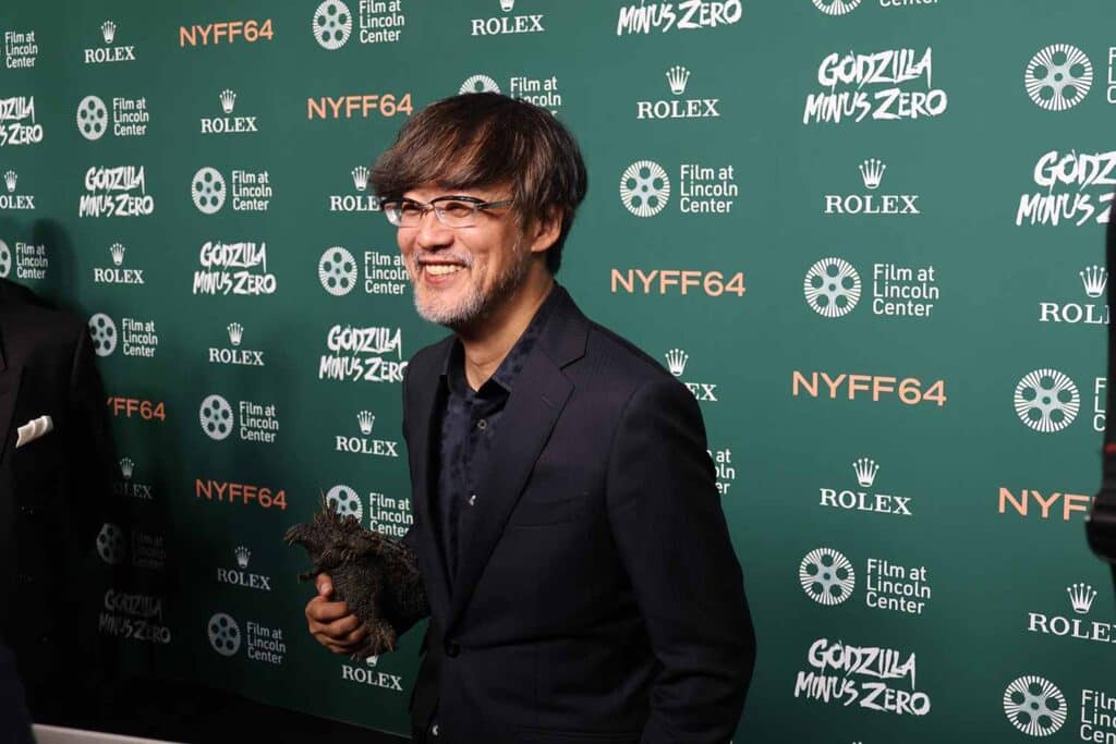 山崎貴監督、『ゴジラ-0.0』ワールドプレミアのレッドカーペットにて