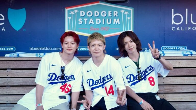 Number_iがドジャース戦の始球式に登場！岸優太の圧巻ノーバウンド投球にMLBも絶賛