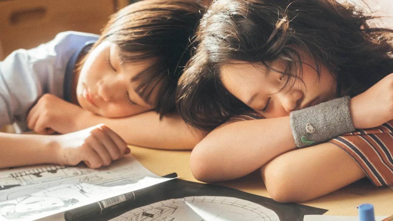 注目の子役・七瀬ふうり＆岡田六花が『ルックバック』撮影秘話を語る