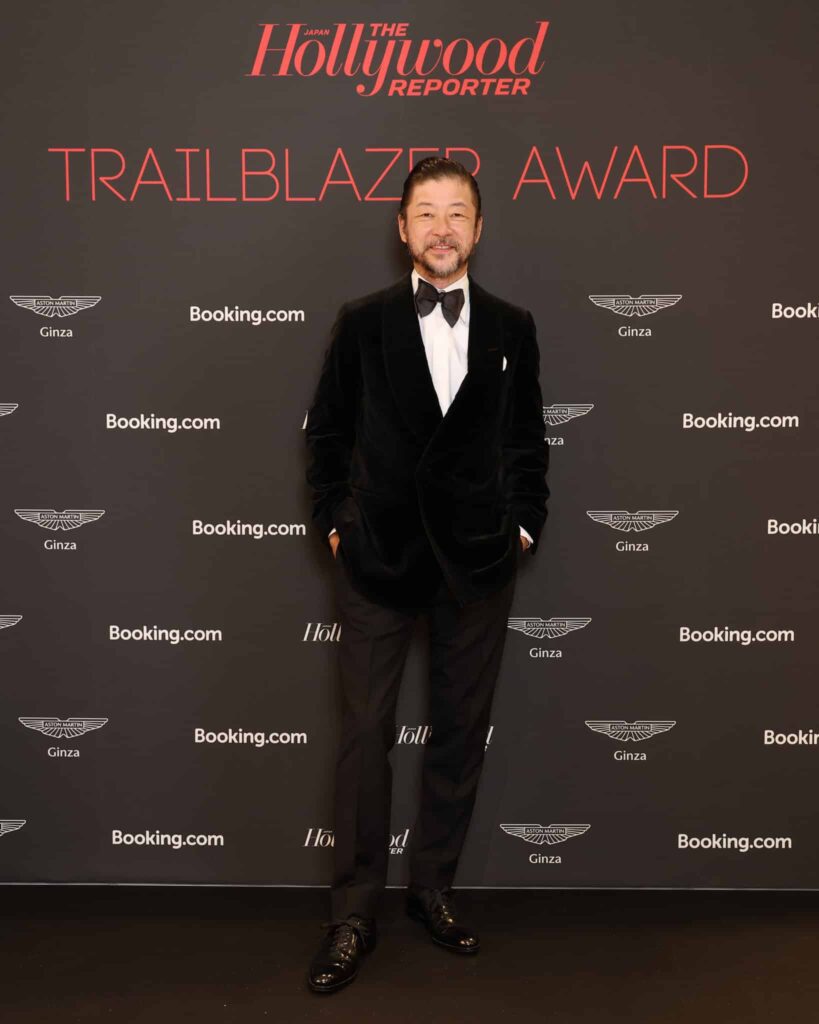 日本人初となるTHRトレイルブレイザー賞を受賞した浅野忠信 写真:The Hollywood Reporter Japan
