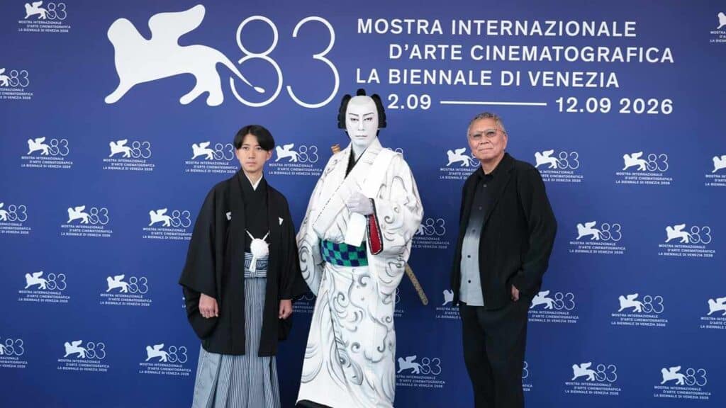 市川團十郎&新之助親子にヴェネツィア熱狂!『襲名』初上映