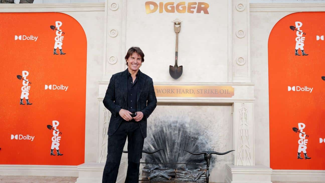 トム・クルーズ、『DIGGER／ディガー』全米プレミアにて