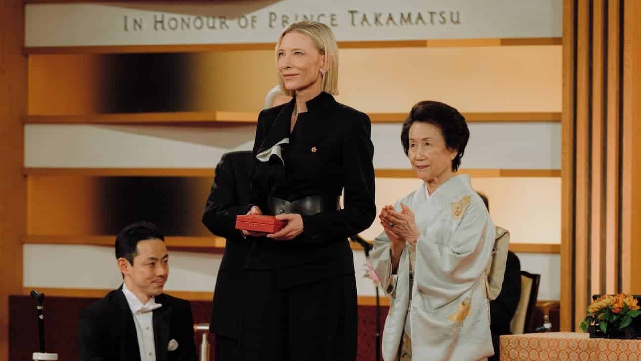 ケイト・ブランシェット、第37回高松宮殿下記念世界文化賞を受賞　創作の原点は「疑うこと」芸術の力を語る