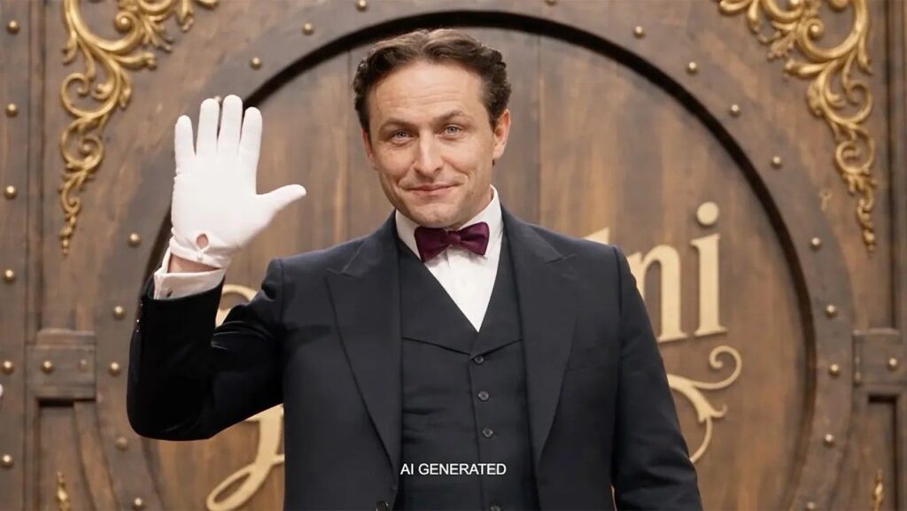 AIで生成されたハリー・フーディーニ