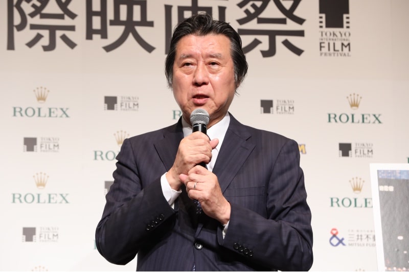 ラインナップ記者会見での久松氏 @2026 TIFF