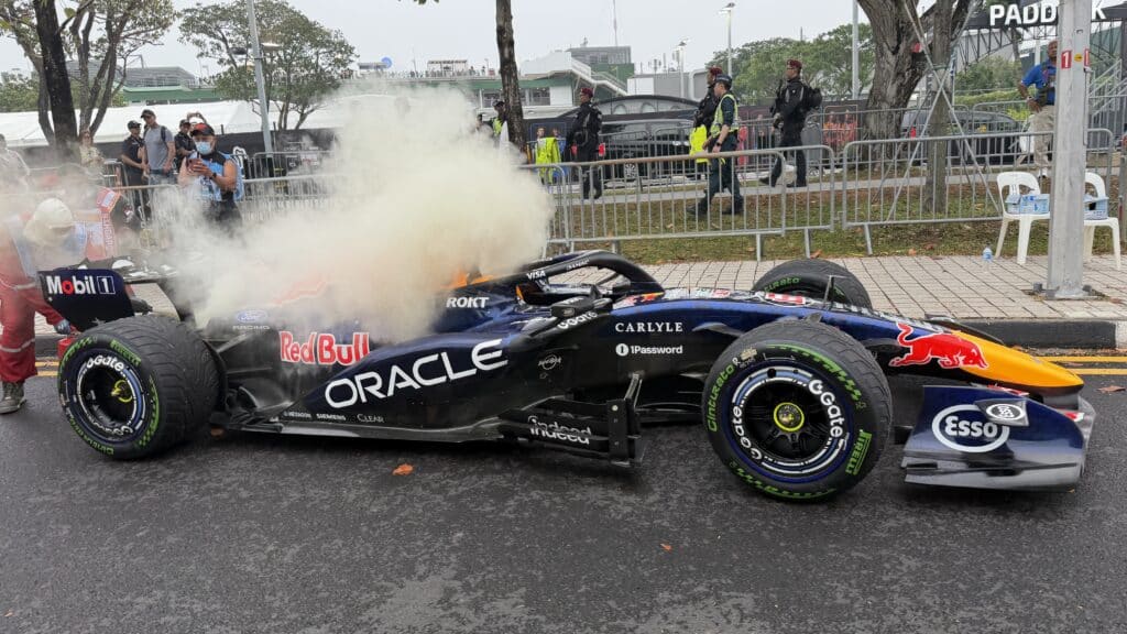 isack hadjar car singapore