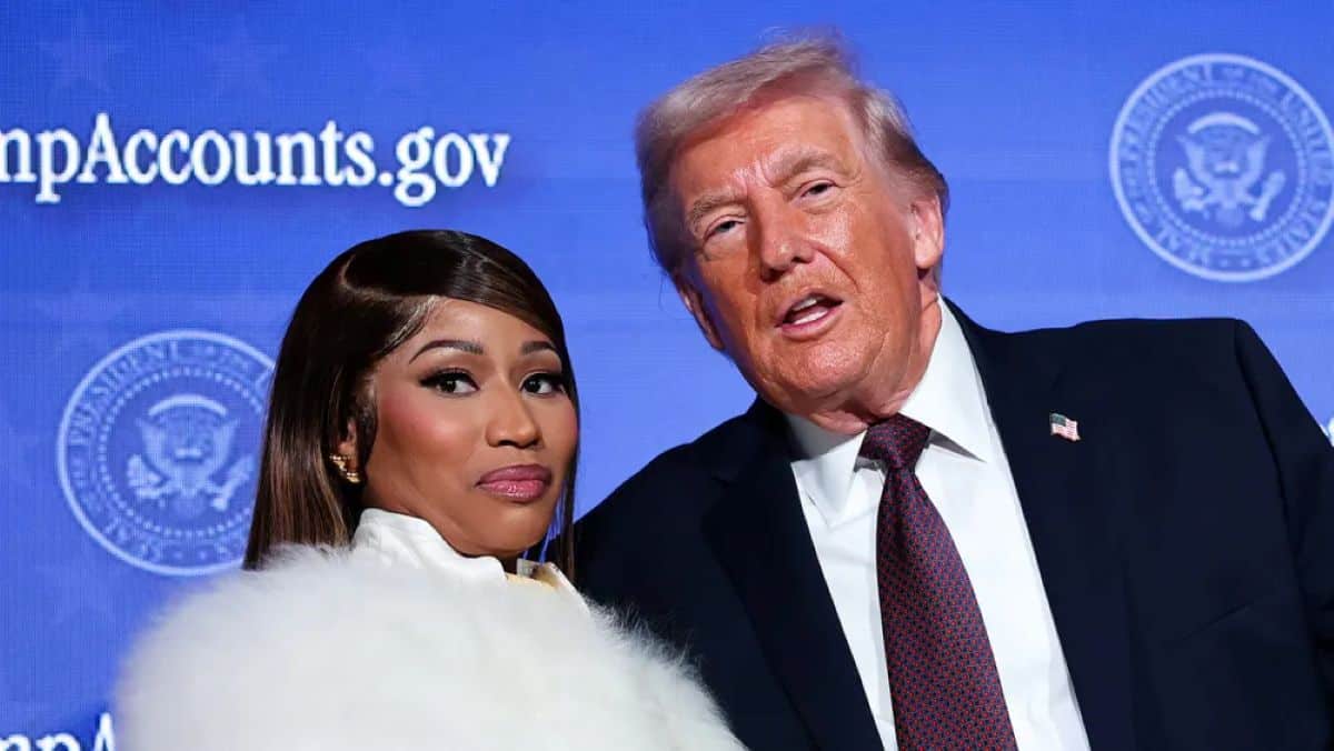 ニッキー・ミナージュ、次期ホワイトハウス報道官候補に？　トランプ陣営が機内動画で冗談交じりに言及